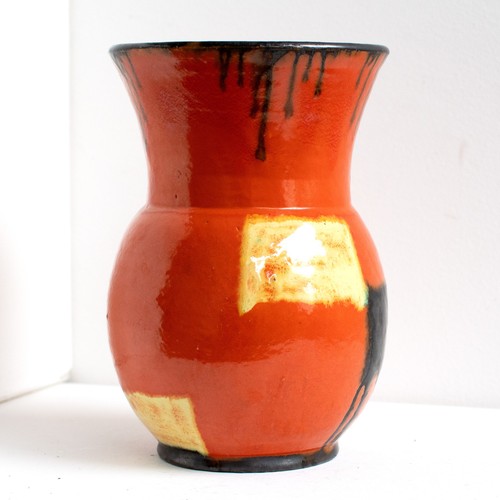 Vase uranglasur keramik - vase,