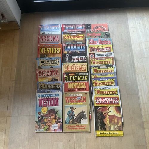 Western romane konvolut - western,