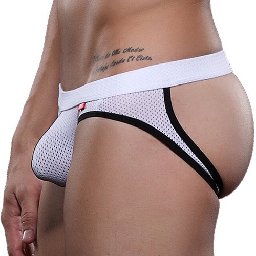 Herren-Mesh-Jockstrap-Bikini-S