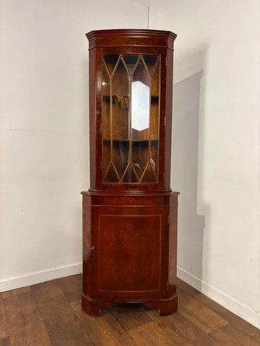 Eckvitrine reproduktion - eckvitrine,