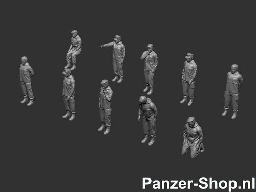 10x bundeswehr figuren - 10x,
