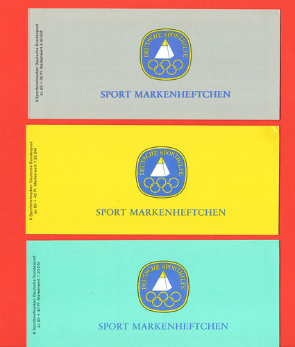 Brd sport markenheftchen - sport,
