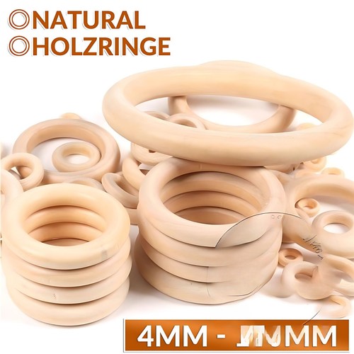 Holzringe natur farblos - natur,