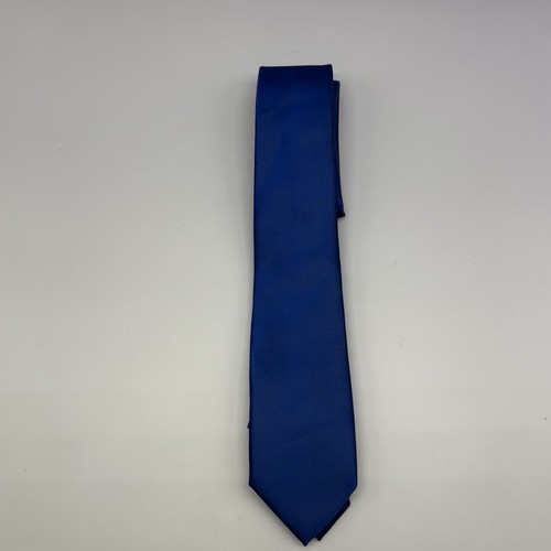 Brioni krawatte blau schmal - brioni, 2"