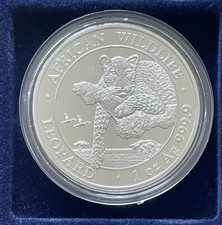 1 oz silber Somalia Leopard 2020
