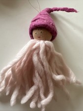 Wichtel Püppchen Filz Christbaumschmuck Dekohänger waldorf