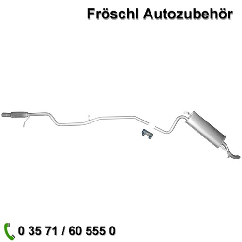 Komplette auspuffanlage - komplette,