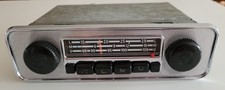 Blaupunkt Emden - mit Chromblende - Autoradio für Oldtimer - Käfer - Bulli - VW