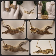 Kette/Collier-Leopard-Jaguar-P