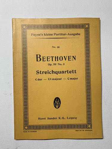 Noten beethoven opus 59 nr - noten.,