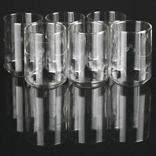 6 Becher Gläser Weinbecher Wassergläser Saftgläser Gravur Vintage ReUse Glas 9cm