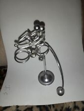 Radfahrer beweglich auf Standfuß mit Spitze DEKO