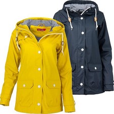 Derbe Damen Regenjacke Kapuze