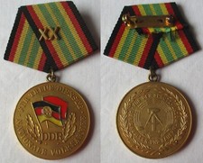 GDR medal for loyal services