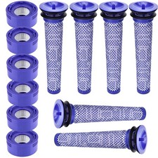 12 Filter für Dyson V8 V7 Animal Torque Absolute Pro Vor Nachmotorfilter Zubehör
