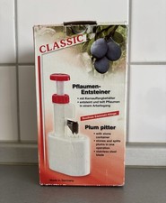 Pflaumenentsteiner weiß-rot