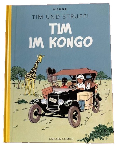 Tim und struppi kongo - struppi, im