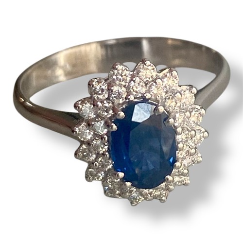 Ring prinzessin aus weißgold - aus,