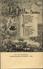 Lied Ak Oldenburg im Großherzogtum Oldenburg, Heil dir o... - 10827166