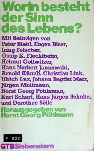 Worin besteht der - sinn, des