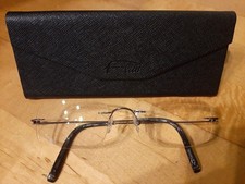 flair brille randlos Inkl. Etui 