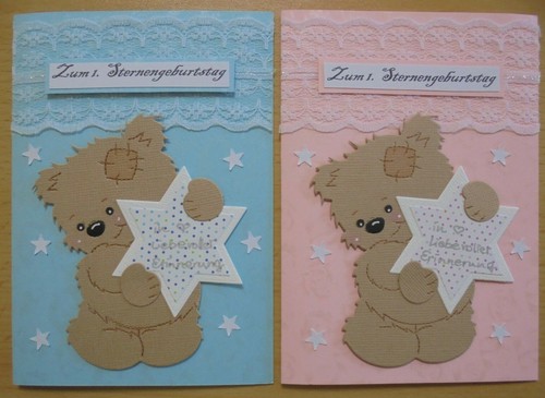 Grusskarte bärchen mit - °bärchen,
