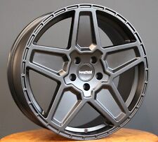 VW Bus T5 T6 T6.1 Satz 20 Zoll Felgen Alufelgen Supermetal Rocket matt schwarz