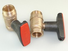 2 x HEIMEIER GLOBO H KUGELHAHN 3/4" IG x 1" DN20 HEIZUNG KUGELVENTIL 0601-03.000