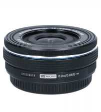 M.Zuiko 14-42mm f/3.5-5.6 EZ Lens for Olympus Panasonic M4/3-Mount Camera Black