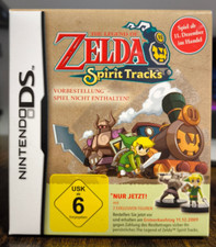 Nintendo DS The Legend of Zelda: Spirit Tracks, Vorbesteller Box Neu KEIN SPIEL