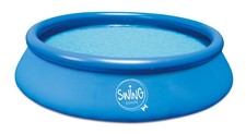 HAF® Quick Up Pool Aufstellpool Schwimmbecken blau rund 457 x 122 cm ohne Filter