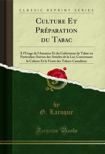 Culture préparation du - et,