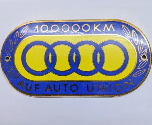 Autoplakette 100000 auf - ",