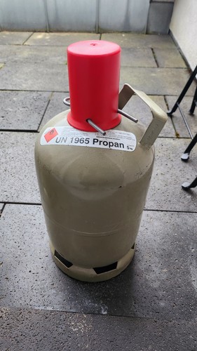 Gasflasche 5kg propan - 1x,