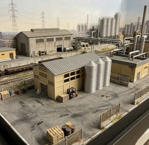 Train kit fabrik raffinerie - fabrik,