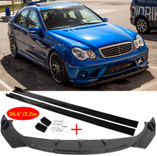 Spoilerschwert Frontspoiler lippe + Seitenschweller Für MERCEDES C-Klasse W203