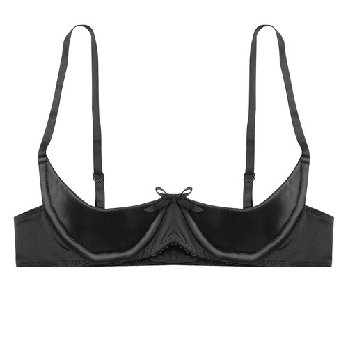 Damen satin offene - de,
