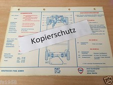 Fiat 128 ab Baujahr 1969  -