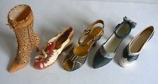 5 MINIATUR MODELL SCHUHE " JUST THE RIGHT SHOE" BY RAINE . WILLITS DESIGNS