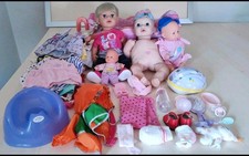 Baby Born Puppen mit viel