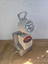 ABB CEAG Notfallleuchte W270.3 mit Ladegerät – funktionstüchtig, Vintage 