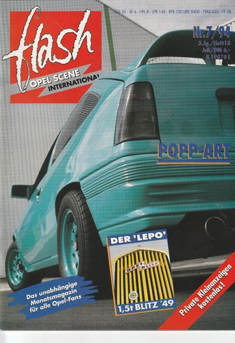 Flash opel scene 1994 - scene, 07/1994