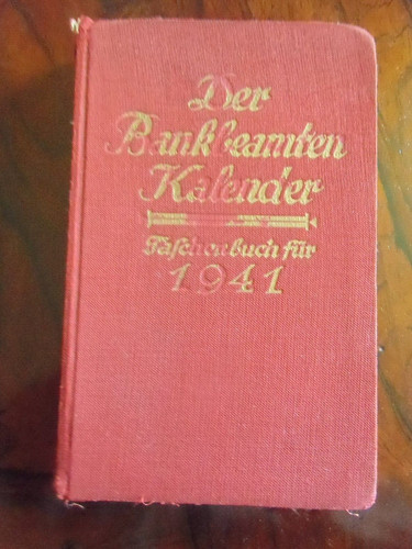 Bankbeamtenkalender 1941