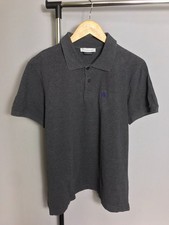 Versace Collection Poloshirt Herren Baumwolle Grau GrXL