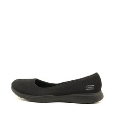 Skechers Damen 23312 BBK Slipper Schwarz Textil Memory Foam Ballerinas EU 38.5