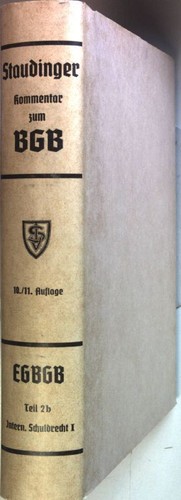 Staudingers kommentar - v.,