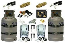 2x ALUGAS Gasflasche LPG 11KG