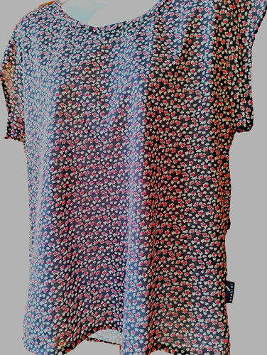 Blümchenshirt millefleurs - blümchenshirt,