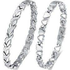 Magnetarmband damen titanstahl - damen,