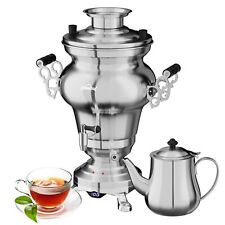 5L Elektrisch Samowar Edelstahl Teekocher Teekanne Wasserkocher Temperaturwahl